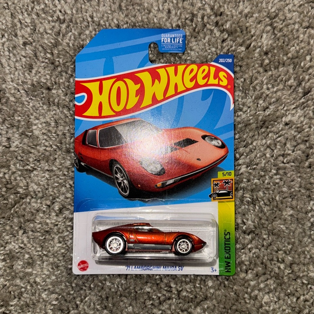 Hot wheels Lamborghini MIURA SV super treasure hunt